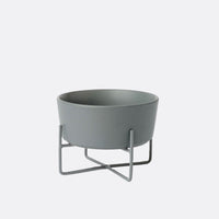 Simple Solid Bowl + Dog Bowl Stand