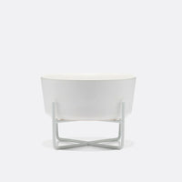 Simple Solid Bowl + Dog Bowl Stand