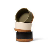 Corky Ceramic Dog Bowl