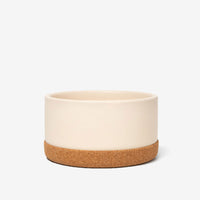 Corky Ceramic Dog Bowl
