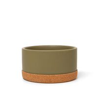 Corky Ceramic Dog Bowl