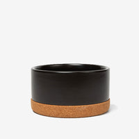 Corky Ceramic Dog Bowl