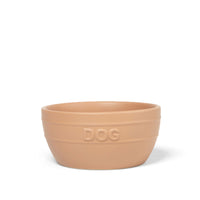 Farmhouse Ceramic Dog Bowl