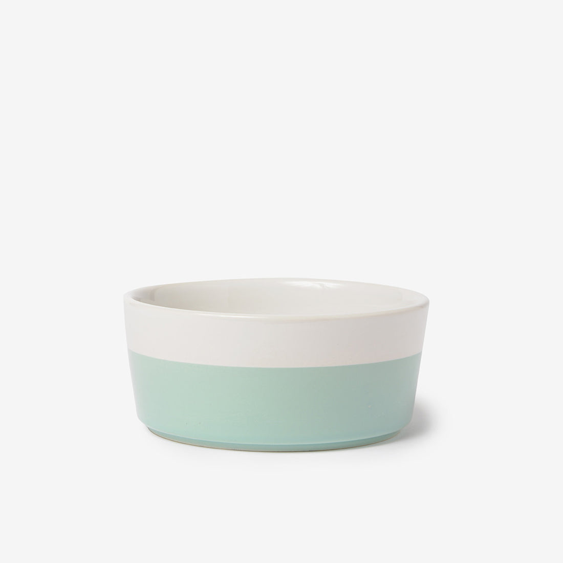 Dipper Ceramic Dog Bowl Light Grey - Waggo