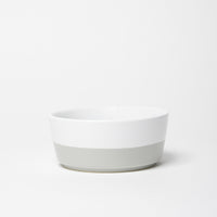 Dipper Ceramic Dog Bowl Light Grey - Waggo