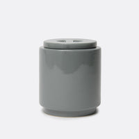 Gloss Ceramic Dog Treat Jar Rust - Waggo
