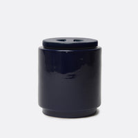 Gloss Ceramic Dog Treat Jar Rust - Waggo