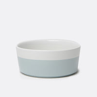 Dipper Ceramic Dog Bowl Light Grey - Waggo