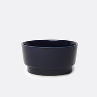 Gloss Ceramic Dog Bowl Midnight - Waggo