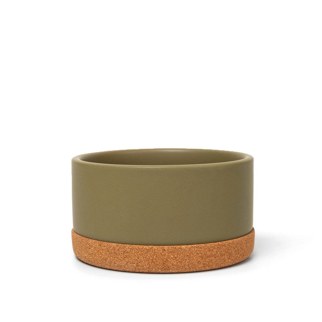 Corky Ceramic Dog Bowl