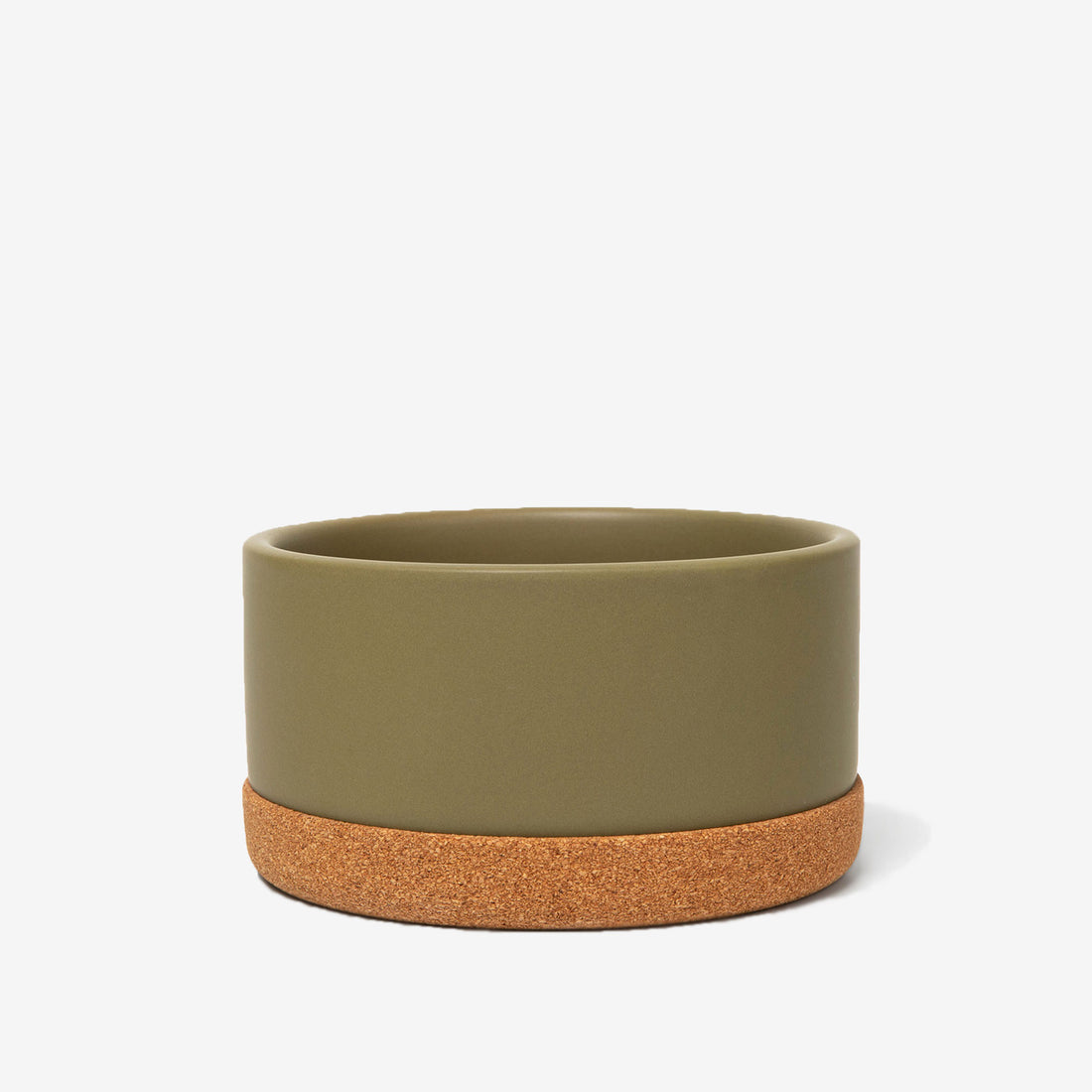 Corky Ceramic Dog Bowl