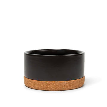 Corky Ceramic Dog Bowl