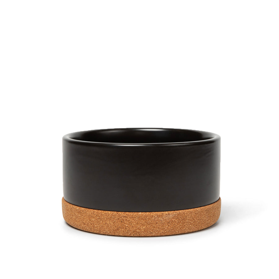 Corky Ceramic Dog Bowl