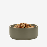 Edge Ceramic Dog Bowl