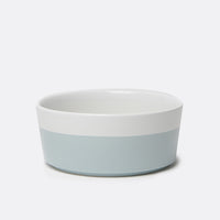 Dipper Ceramic Dog Bowl Light Grey - Waggo 