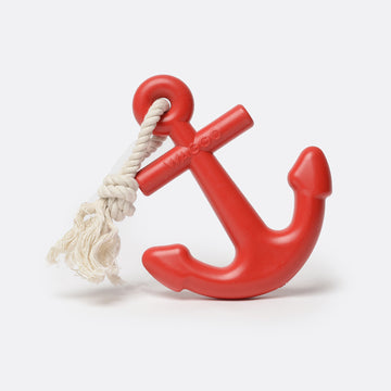 Anchors Aweigh Rubber Dog Toy - Waggo 