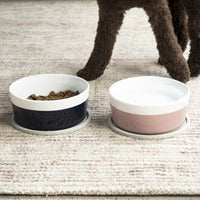 Forest Green Habit Circle Dog Placemat - Set of 2